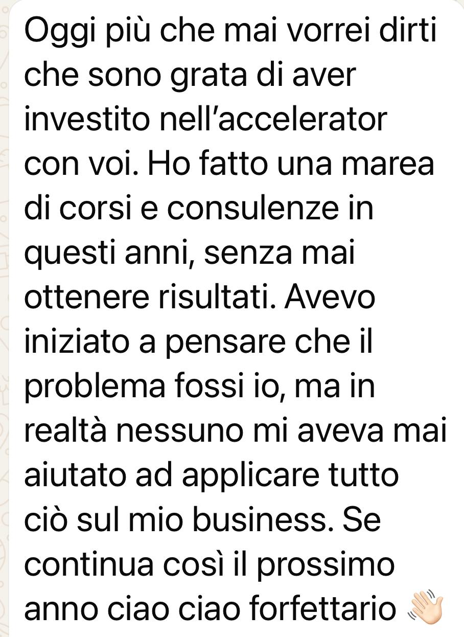 Testimonianza: pronta a uscire dal regime forfettario